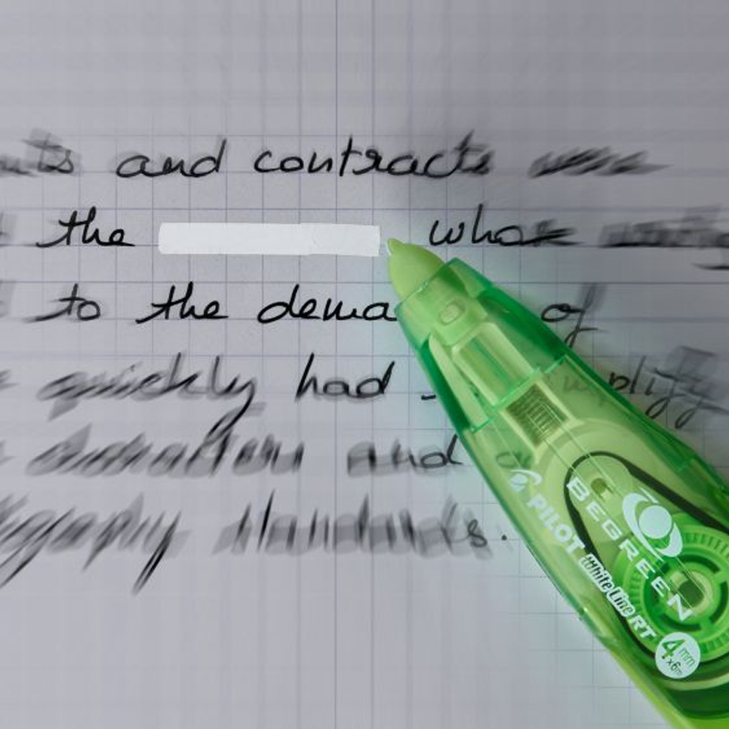 Correction tape White line RT