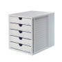 Desktop document tray  Five drawer