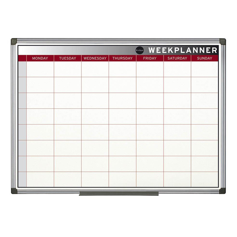 Magnetic board - weekly planner