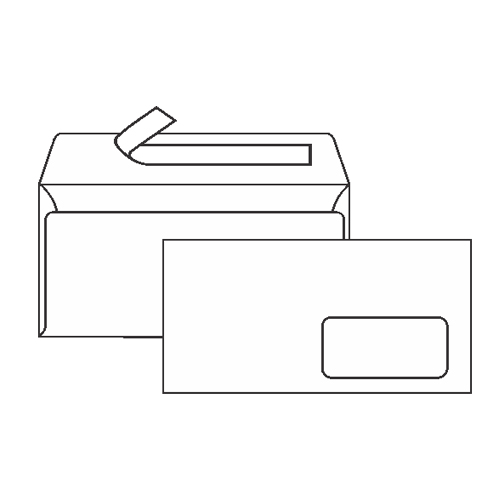 Envelope A23 window right