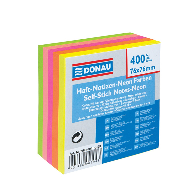 Self adhesive pad 76x76